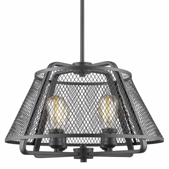 Z-Lite 451-19BRZ Iuka 4 Light 19" Wide Pendant - Bronze