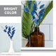 thumbnail image 5 of TABLETREANDS 5Ud Hojas Artificiales De Azul Para De Jarrones Y Ambientes, 5 of 6