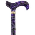 thumbnail image 3 of Walking Sticks for Men and Women - Stylish Designer Fashionable Adjustable Derby Canes - Lightweight Aluminum Cool Walking Sticks with HD Patterns, 3 of 10