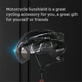 thumbnail image 3 of Jooan for Men Women with Safety Led Back Light Detachable Magnetic Goggles for Visor Mountain & Road Adjustable Adult Cycling Helmets, Black White, 3 of 9