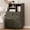 Grey, variant on Catrimown White Farmhouse Nightstands, 30 Inch Tall Bedside End Table with Hutch Storage
