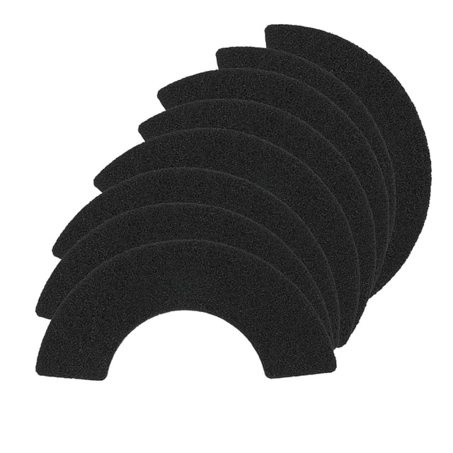 Qzbhct 8 Pack Charcoal Cat Litter Box for LR 4 Carbon Odor Filters, LR4 Models Replacment Filter