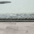 thumbnail image 3 of Paco Home Kids Rug with Charming Bear in Grey - 2'8" x 4'11" (3'x5'), 3 of 6