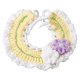 thumbnail image 1 of Collar de gato tejido a mano, accesorio de disfraz, joyería para el cuello del perro, collar ajustable Flor M, 1 of 2