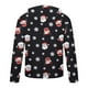 thumbnail image 5 of Sudadera Para Hombre Sudaderas Con Capucha de Moda Sudadera Con Cremallera Casual Estampado de Navidad Deportes Fitness Pullover Media Cremallera Odeerbi  ODB179893, 5 of 5