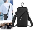 thumbnail image 4 of Phone Holder Arm Bands, Small Crossbody Shoulder Holsters Bag with Arm Band, Fits iPhone and All Cell Phones, Use for Running, Walking, Hiking & Biking (Plus Size,Black), 4 of 8
