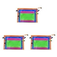 thumbnail image 4 of Matsuzay Bolsa de documentos con cremallera Bolsa de papelería de tela Oxford Bolsa de recibos de facturas Paquete de bolsillo portátil para Type1 NO1, 4 of 6