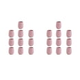 thumbnail image 3 of Naiovety 10 piezas de taza de agua de silicona para niños, reemplazo lavable a prueba de golpes, frasco de jugo de Color sólido, botella para Rosa 2piezas, 3 of 6