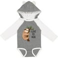 thumbnail image 3 of Inktastic I Live to Hug Cute Sloth on a Branch Boys or Girls Long Sleeve Baby Bodysuit, 3 of 5