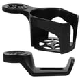 thumbnail image 1 of 2pcs Desk Cup Holder Headphone Hook Rotating Clamp for Office Desk Computer Desk Organization Gaming Accessories, 1 of 5