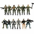 thumbnail image 2 of Mr. River Special Forces Combat Ages 3+ Action Figures, 4 inches, 12 Pieces, 2 of 8