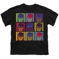 thumbnail image 2 of Batman Pop Art Batman 1 Kids T Shirt (Small) for Youth Toddler Boys and Girls, Black, 2 of 5