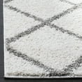 thumbnail image 3 of SAFAVIEH New York Parker Geometric Diamonds Area Rug, Ivory/Grey, 6'7" x 6'7" Square, 3 of 6