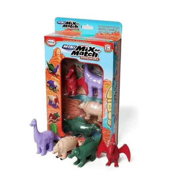 Popular Playthings - MINI Mix or Match Dinosaurs 2 (Bilingual)