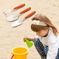 thumbnail image 5 of HUASHENG Children's Garden Tool Set Carrot Digging Shovel Graduated Tip Shovel Rake Flower Three Set, 5 of 5