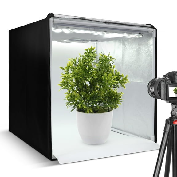 Caja de Luz para Fotografía Redlemon  Profesional LED 3 Fondos de Colores