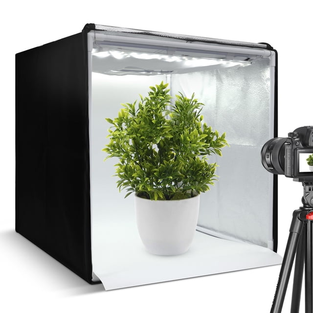 Caja de Luz para Fotografía Redlemon Profesional LED 3 Fondos de Colores
