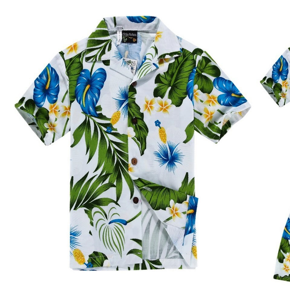 Hawaii Hangover - Matching Father Son Hawaiian Luau Outfit Men Shirt ...