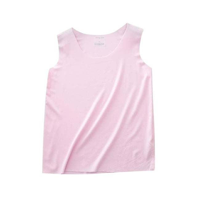 zbxnLI Débardeurs pour Enfants Garçons Filles Débardeurs en Coton Doux Sans Manches Blouses pour Filles
