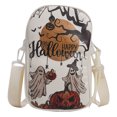 thumbnail image 1 of Bolso Bandolera Fantasma PU Halloween Pequeño Hobo Gran Capacidad, 1 of 9