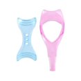 thumbnail image 1 of Herramienta de maquillaje para pestañas, protector de rímel, aplicador, guía de aplicación, plantilla de rímel para mujeres, niñas y mujeres, azul, rosa, 2 piezas, 1 of 5