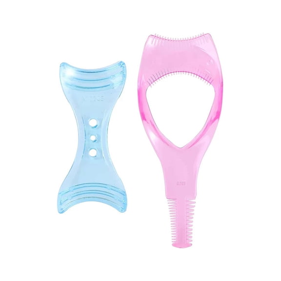 Makeup Eyelash Tool Mascara Shield Applicator Eyelash Guard Applicator Guide Tool Mascara Stencil For Ladies Girls Womenblue, Pink2pcs