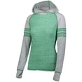 thumbnail image 4 of Holloway Sportswear XS Womens Advocate Hoodie Kelly/Silver 229749, 4 of 6