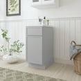 thumbnail image 2 of Vanity Art 15" W Birch Plywood Freestanding Single Base Storage Cabinet with Soft Close Door, 2 of 9
