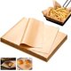 thumbnail image 1 of 100 Hojas Papel Encerado para Alimentos, Papel de Envoltura Grado Alimenticio, Impermeable Absorbe la Grasa, Antiadherente para Cocina Hamburguesa Sándwich Papas Fritas Freidora de Aire Hornos, 1 of 4