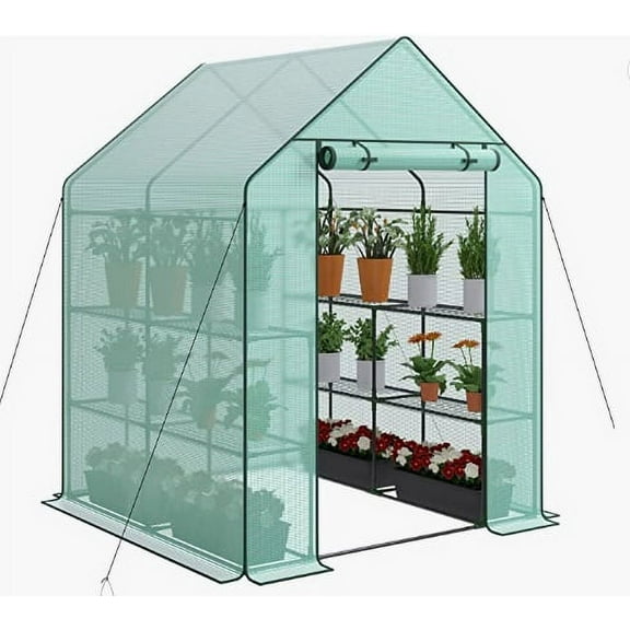 Winado 57" x 57" Portable Green House  for Graden Patio Green