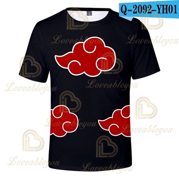 Hot Anime Naruto Sweatshirt 3D Allover Printed Boys Hoodies Uchiha Sasuke Pullovers Tops Men Clothing Drop Shipping100 for height 100cm Gao Jinjia LED