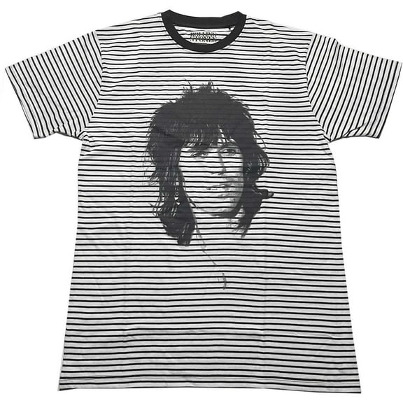 The Rolling Stones Unisex T-Shirt Keith (Striped) (Small)