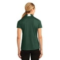 thumbnail image 2 of Sport-Tek LST655 Ladies Side Blocked Micropique Sport-Wick Polo Shirt, Forest Green/White, XL, 2 of 2
