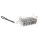 thumbnail image 1 of Cesta Para Freidora De Tortillas, Cesta Para Freidora De Conchas De Taco, En Forma De V, Apta Para Lavavajillas, 6 Conchas De Acero Inoxidable Para Restaurantes, 1 of 7