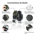 thumbnail image 4 of "Guantes Industriales Especializados Resistentes a Cortes y con Amortiguación de Impactos Protección Total A5, Belug Gris ", 4 of 5