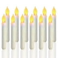 thumbnail image 1 of 12 velas cónicas LED sin llama, velas flotantes de Harry Potter con pilas compatibles con fiestas, aulas, bodas, decoración navideña, 1 of 5