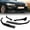 Painted Black, variant on Stay Tuned Performance For 2021-2023 BMW 5-Series G30 M-Sport Painted Black Front Bumper Spoiler Lip