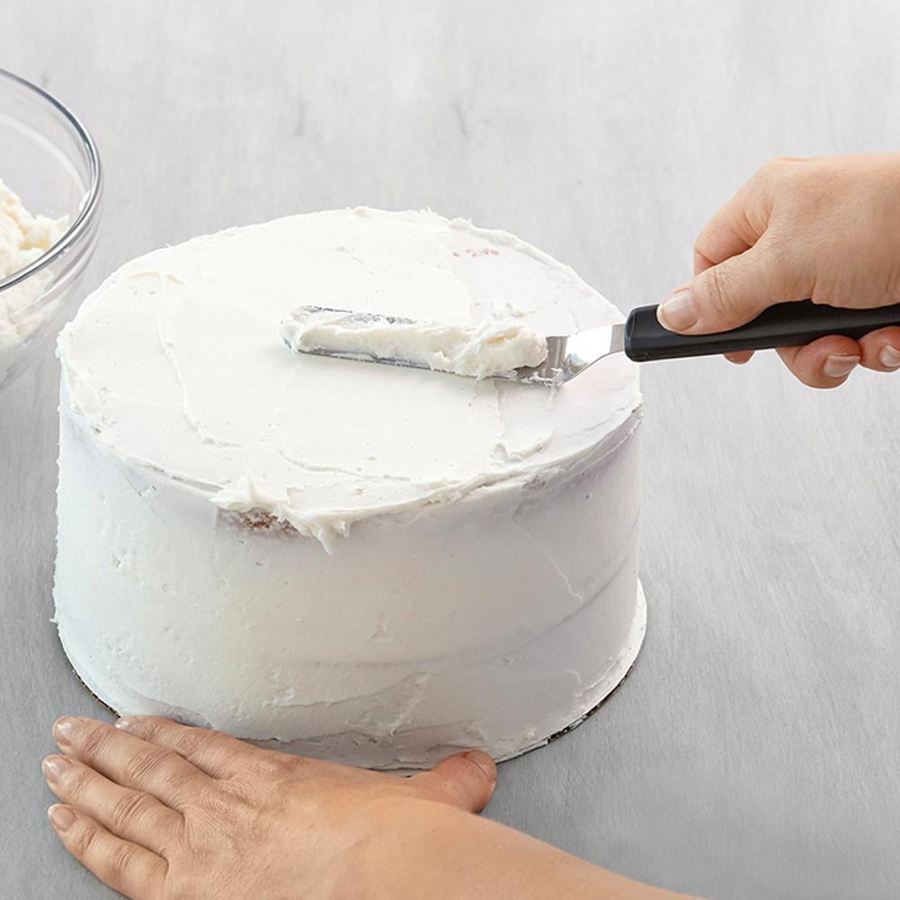 OTVIAP Stainless Steel Butter Cake Spatula Icing Frosting Spreader with