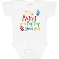 thumbnail image 3 of Inktastic Mimi and Poppop Love Me Boys or Girls Baby Bodysuit, 3 of 5