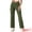 Dark Green, variant on Women's High Waist Baggy Y2K Street Cargo Pants with Pockets M Camel