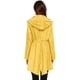 thumbnail image 5 of Chubasquero LOMON ligero e impermeable para mujer amarillo L, 5 of 5