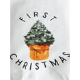 thumbnail image 6 of Wassery Baby Boy Girl Christmas Outfits Clothes 3M 6M 9M 12M Infant Long Sleeve Tree Print Sweatshirt+Pants Set 2Pcs Christmas Holiday-themed Clothing for Newborn Girl, 6 of 9