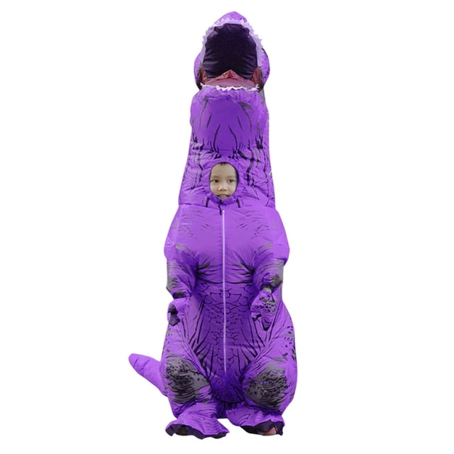 Disfraz De T Rex, Use Un Disfraz De Dinosaurio Inflable De Artesanía Realista, Liviano, Con Impresión Transparente, Cómodo E Impermeable, Para Halloween