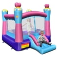 thumbnail image 1 of Casa Inflable Costway Castillo Hinchable Infantil 3 en 1 con Tobogán Área para Saltar Aro de Baloncesto 265 x 334 x 250 cm, 1 of 9