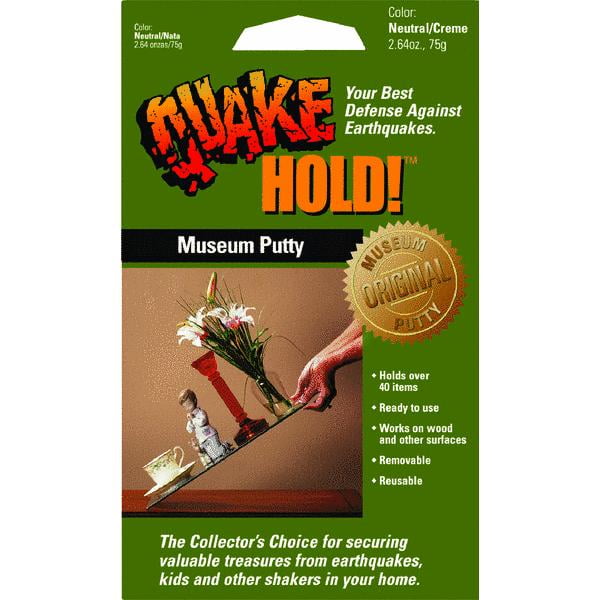 Quake Hold 88111 2.64 Oz Quake Hold™ Museum Putty