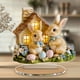 thumbnail image 5 of Adornos de Pascua, regalos de Pascua, decoración de mesa visual 2D de Pascua para el hogar, sala de estar y dormitorio, adornos de mesa para festivales, artículos decorativos., 5 of 9