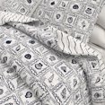 thumbnail image 2 of Coastal Quilt Set - Lightweight, Soft, All-Season - 2-Piece Reversible Nautical Bedding Set (Twin / Twin XL, Seashell Tile), 2 of 6