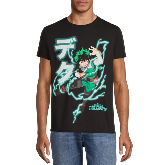 My Hero Academia Men's Izuku Midoriya Graphic Tee