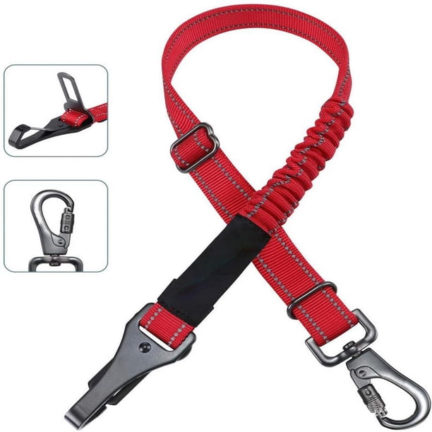 Arnés de seguridad para coche para perros, cinturón de seguridad para perros 3 cinturones de seguridad para perros y gatos, cinturón de seguridad para perros construido para precisión