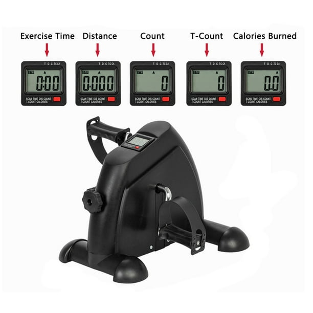 Cardio Mini Exercise Bike Mini Cycle Exercise Bike Under Desk Home Hands And Feet Trainer Machine Walmart Com Walmart Com